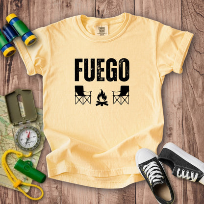 Fuego Camping Kids Cotton T-Shirt