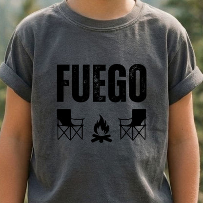 Fuego Camping Kids Cotton T-Shirt