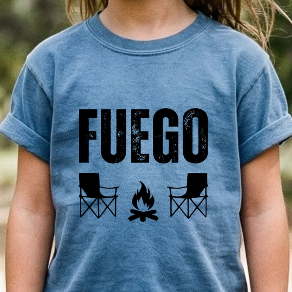 Fuego Camping Kids Cotton T-Shirt