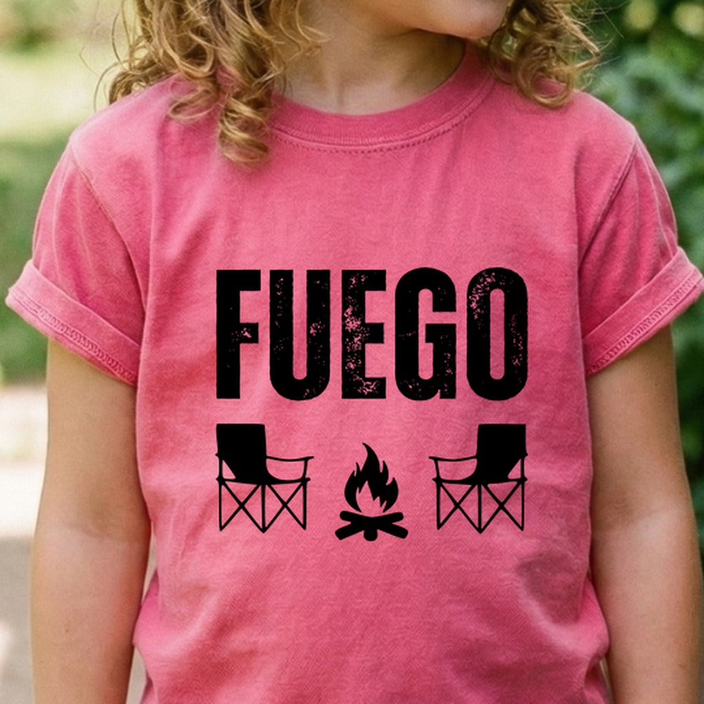 Fuego Camping Kids Cotton T-Shirt