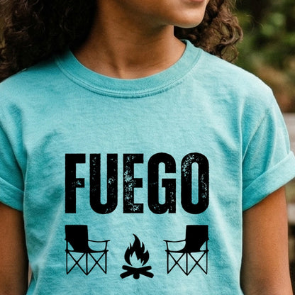 Fuego Camping Kids Cotton T-Shirt