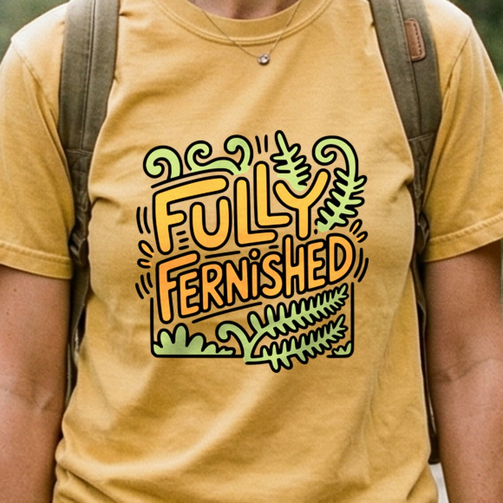 Fully Fernished Cotton T-Shirt