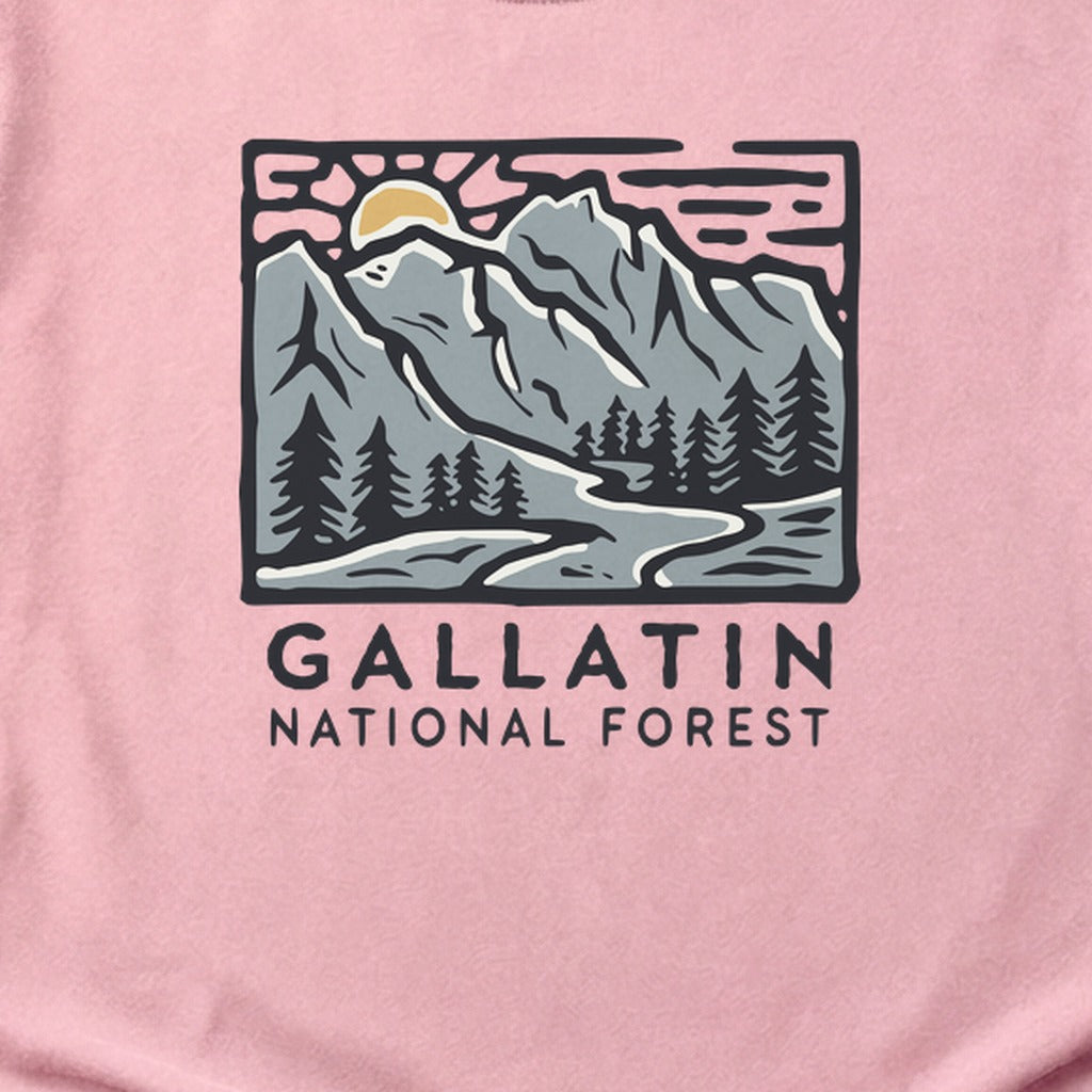 Gallatin National Forest Cotton T-Shirt