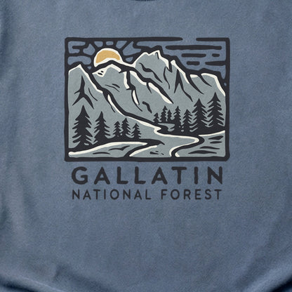 Gallatin National Forest Cotton T-Shirt