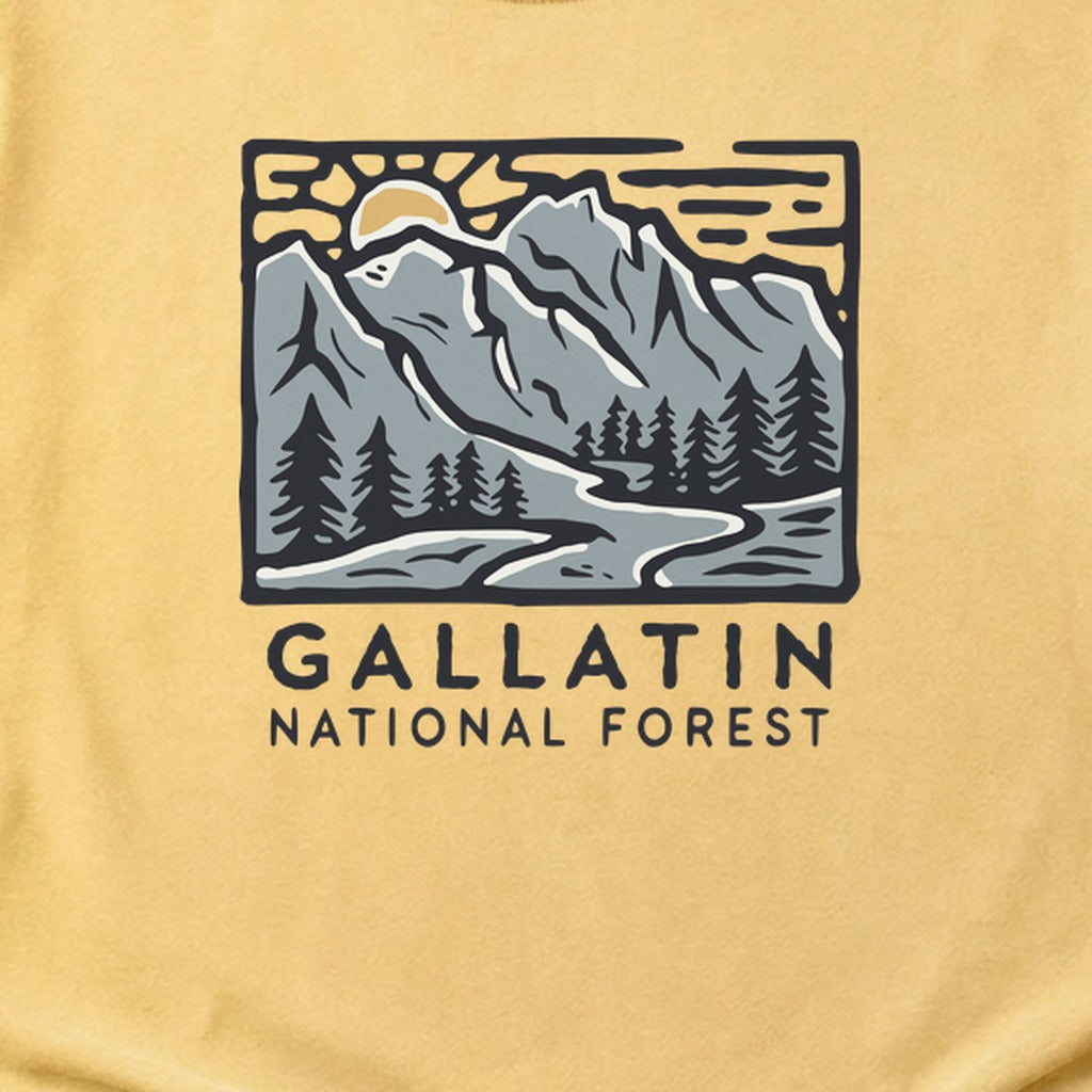 Gallatin National Forest Cotton T-Shirt