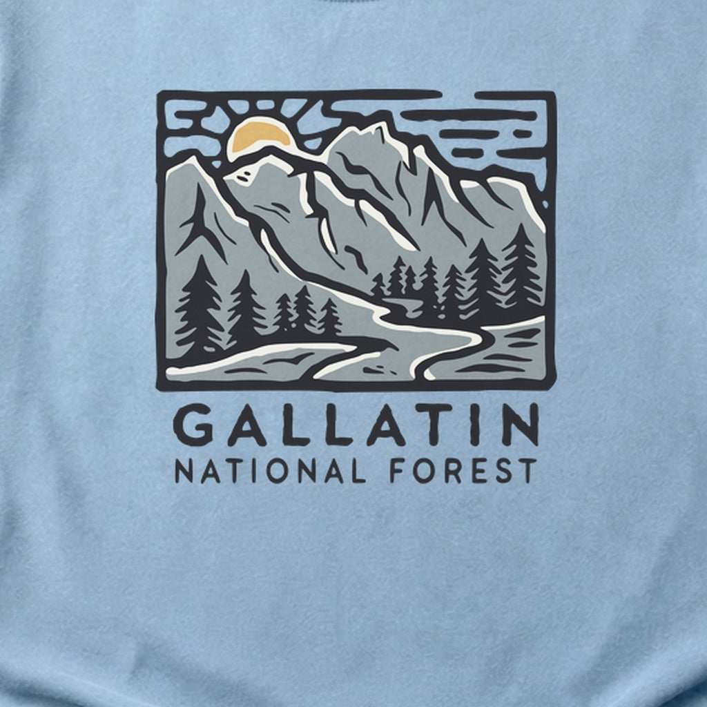 Gallatin National Forest Cotton T-Shirt
