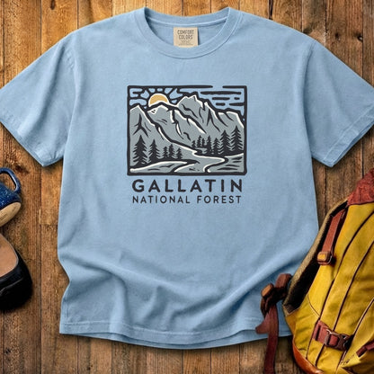 Gallatin National Forest Cotton T-Shirt