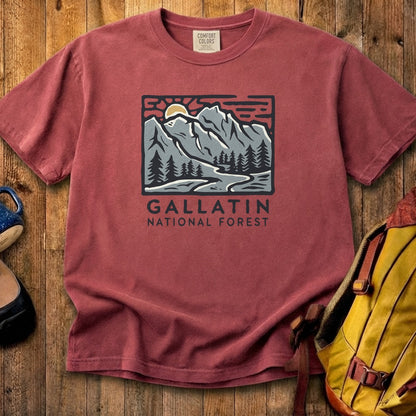 Gallatin National Forest Cotton T-Shirt