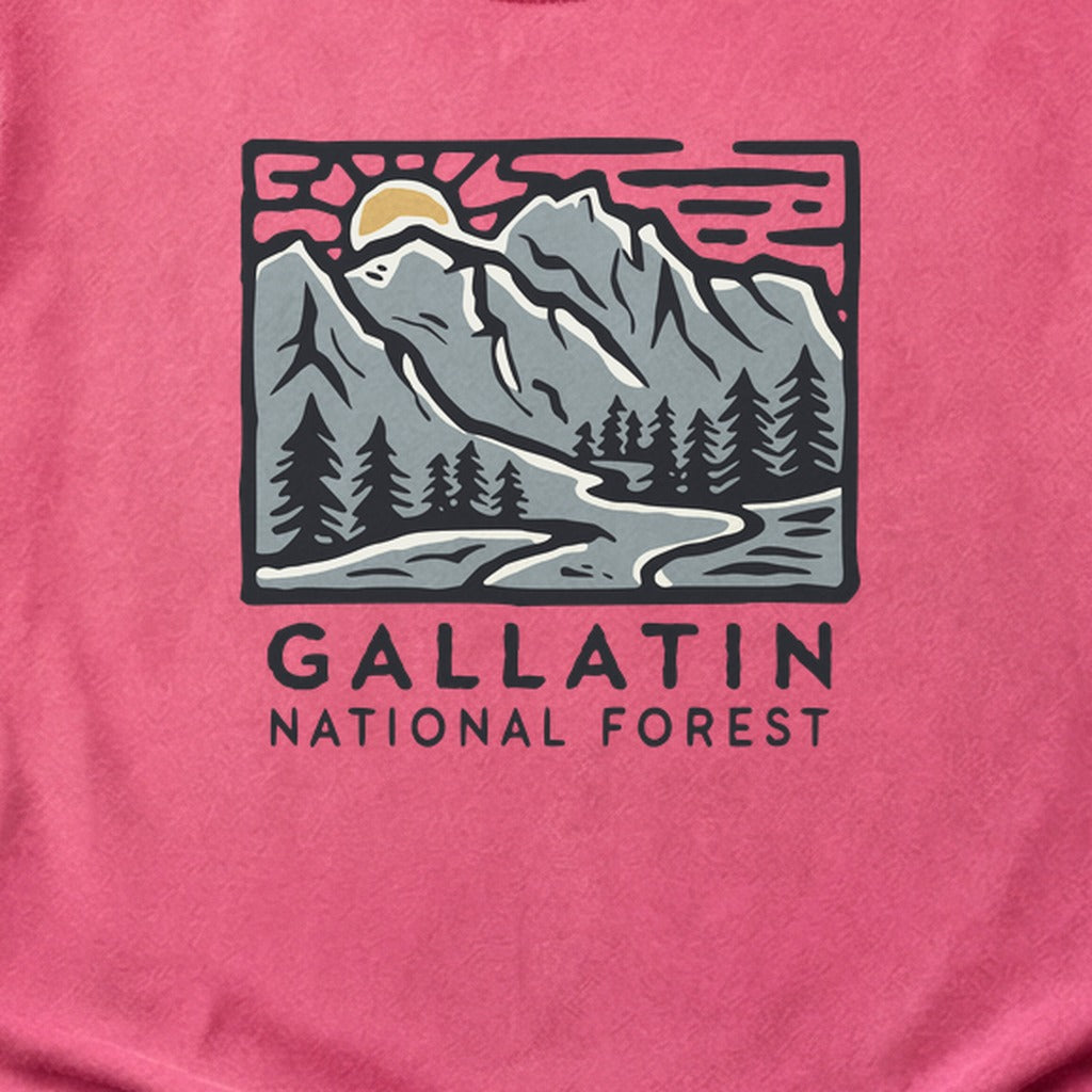 Gallatin National Forest Cotton T-Shirt