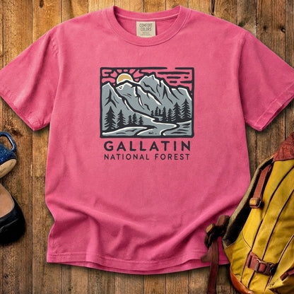 Gallatin National Forest Cotton T-Shirt