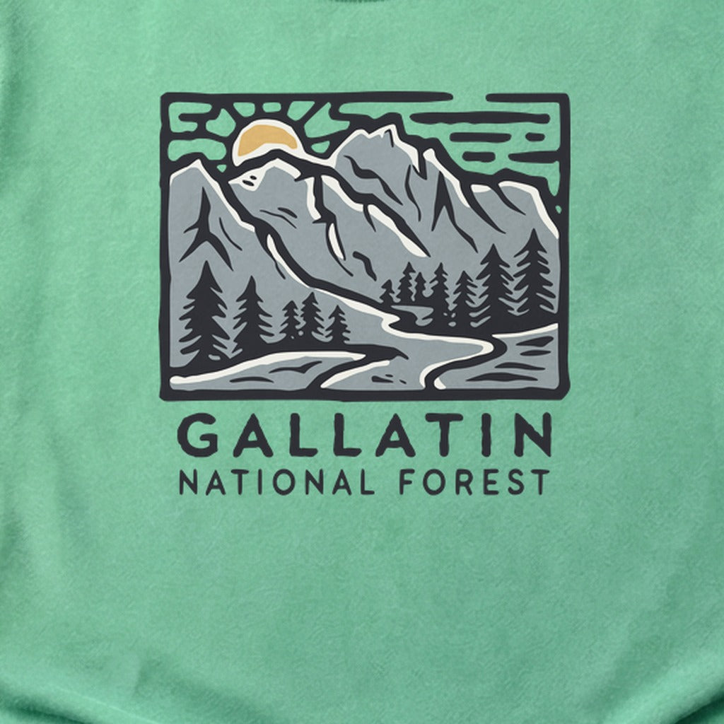 Gallatin National Forest Cotton T-Shirt