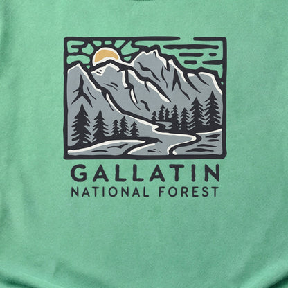 Gallatin National Forest Cotton T-Shirt
