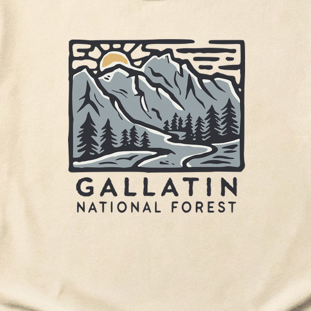 Gallatin National Forest Cotton T-Shirt