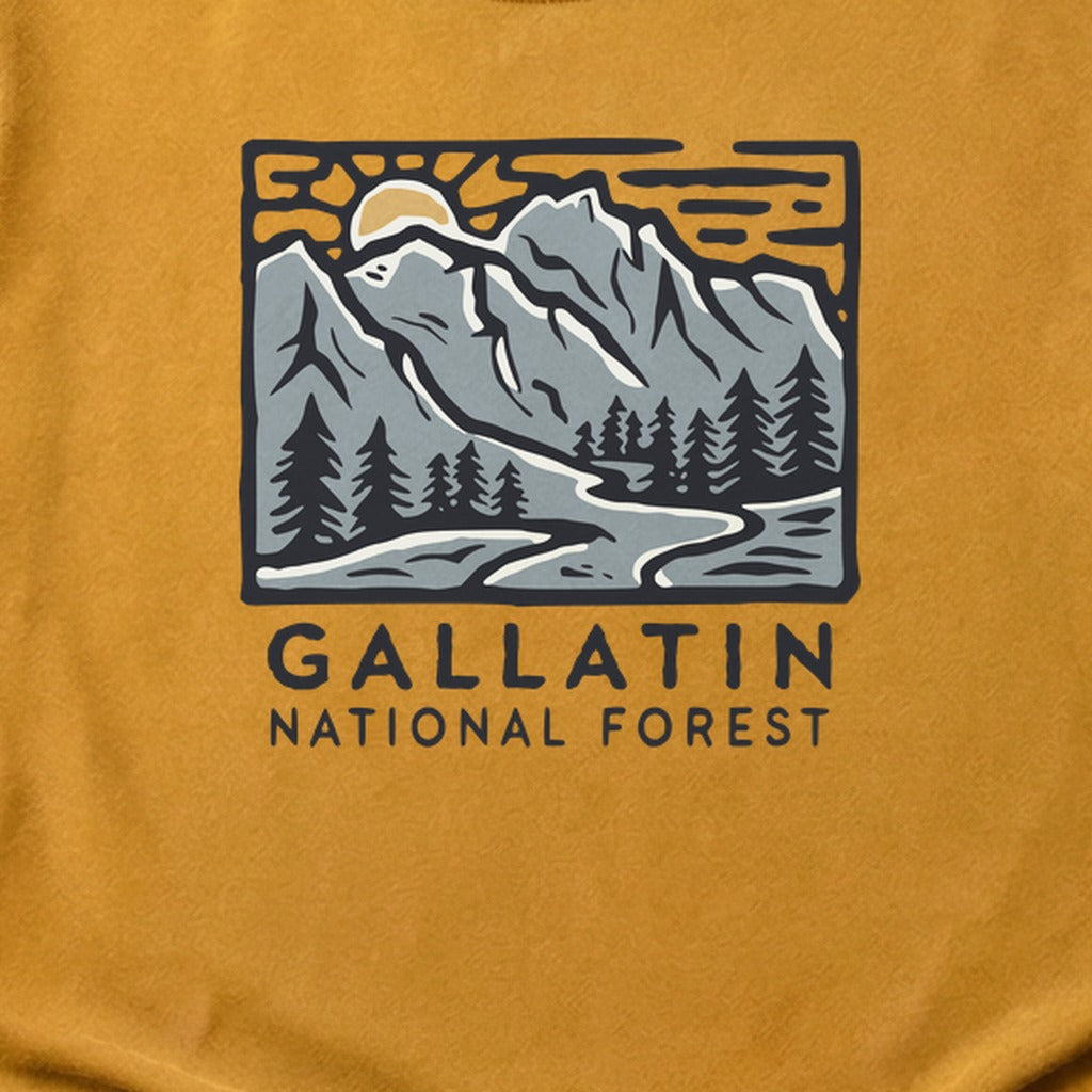 Gallatin National Forest Cotton T-Shirt