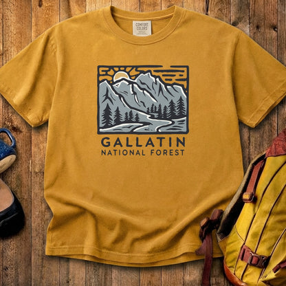 Gallatin National Forest Cotton T-Shirt