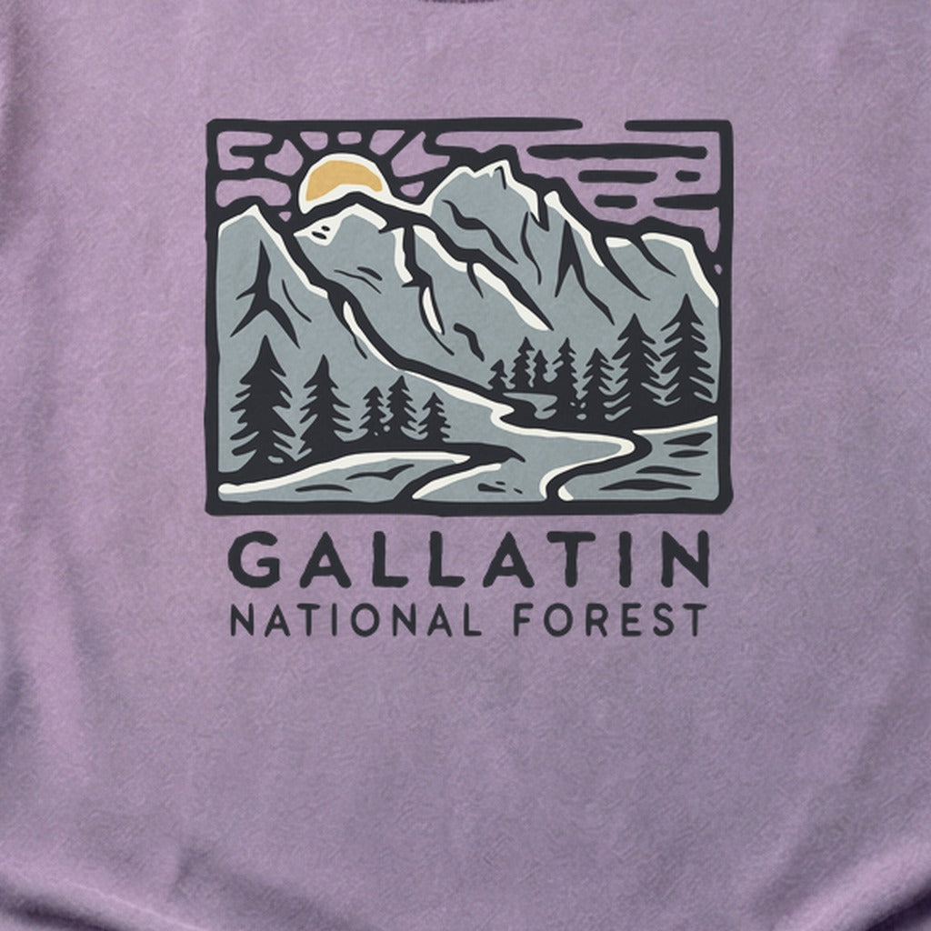 Gallatin National Forest Cotton T-Shirt