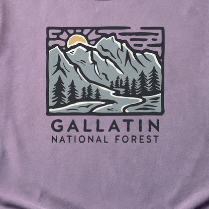 Gallatin National Forest Cotton T-Shirt