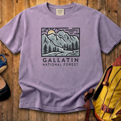 Gallatin National Forest Cotton T-Shirt