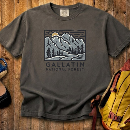Gallatin National Forest Cotton T-Shirt