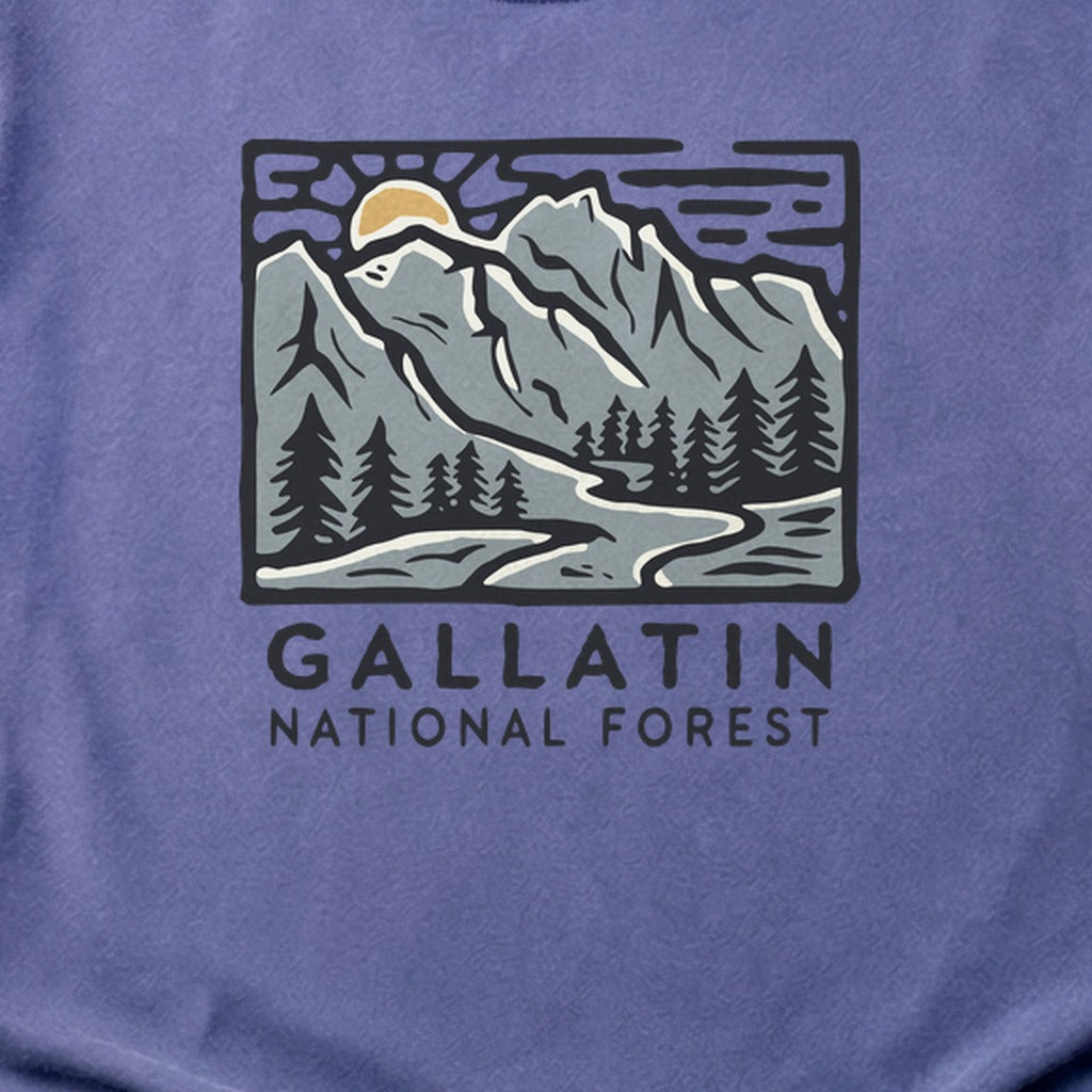 Gallatin National Forest Cotton T-Shirt