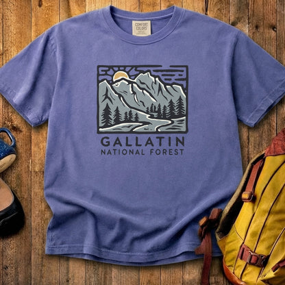 Gallatin National Forest Cotton T-Shirt
