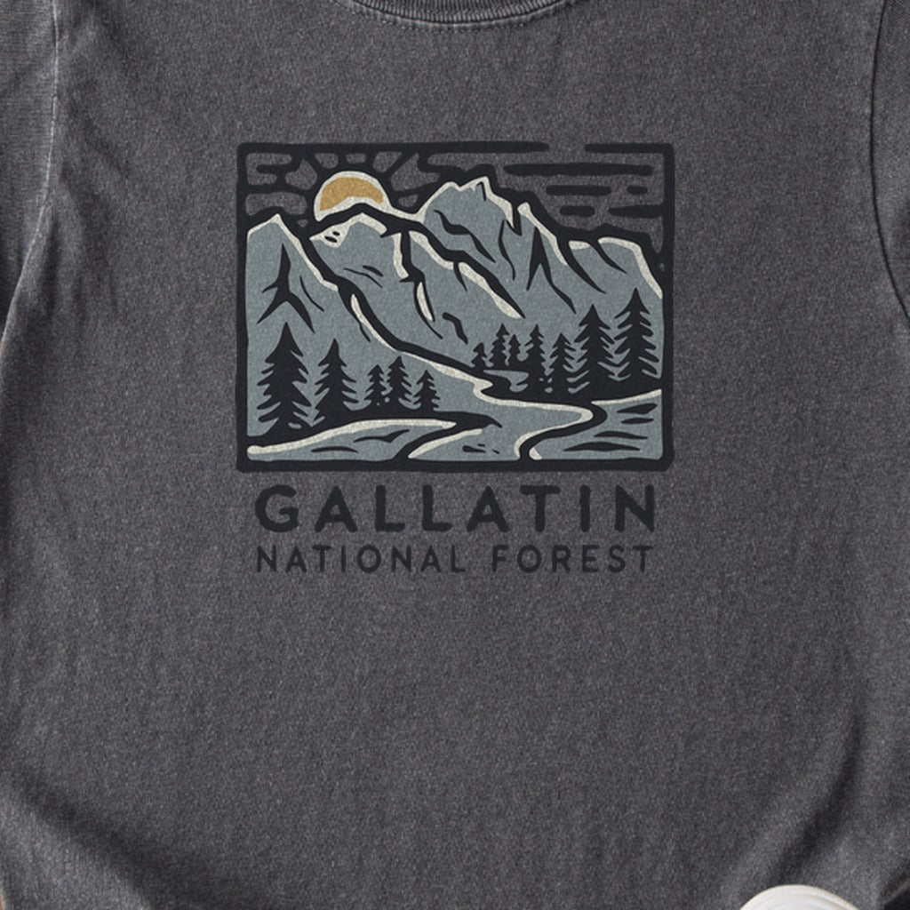 Gallatin National Forest Kids Cotton T-Shirt