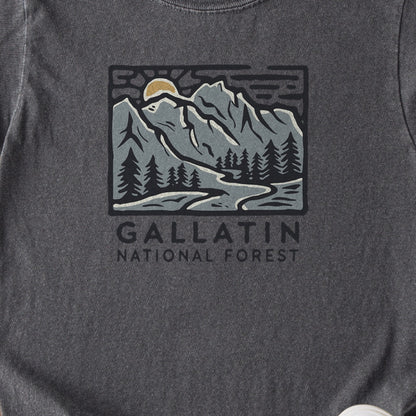 Gallatin National Forest Kids Cotton T-Shirt