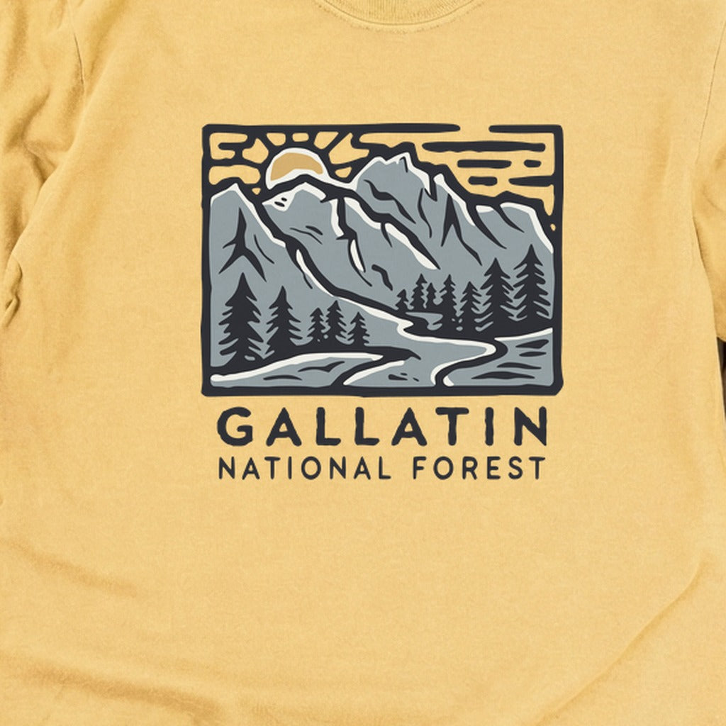 Gallatin National Forest Cotton Long Sleeve