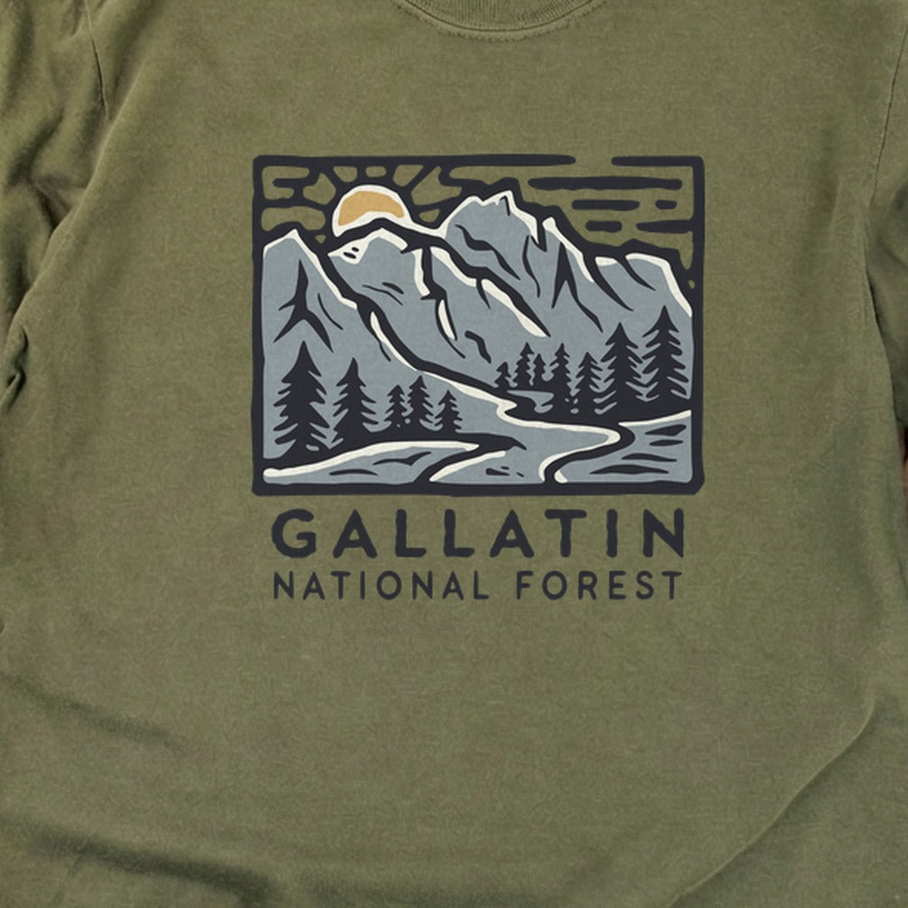Gallatin National Forest Cotton Long Sleeve
