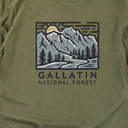 Gallatin National Forest Cotton Long Sleeve