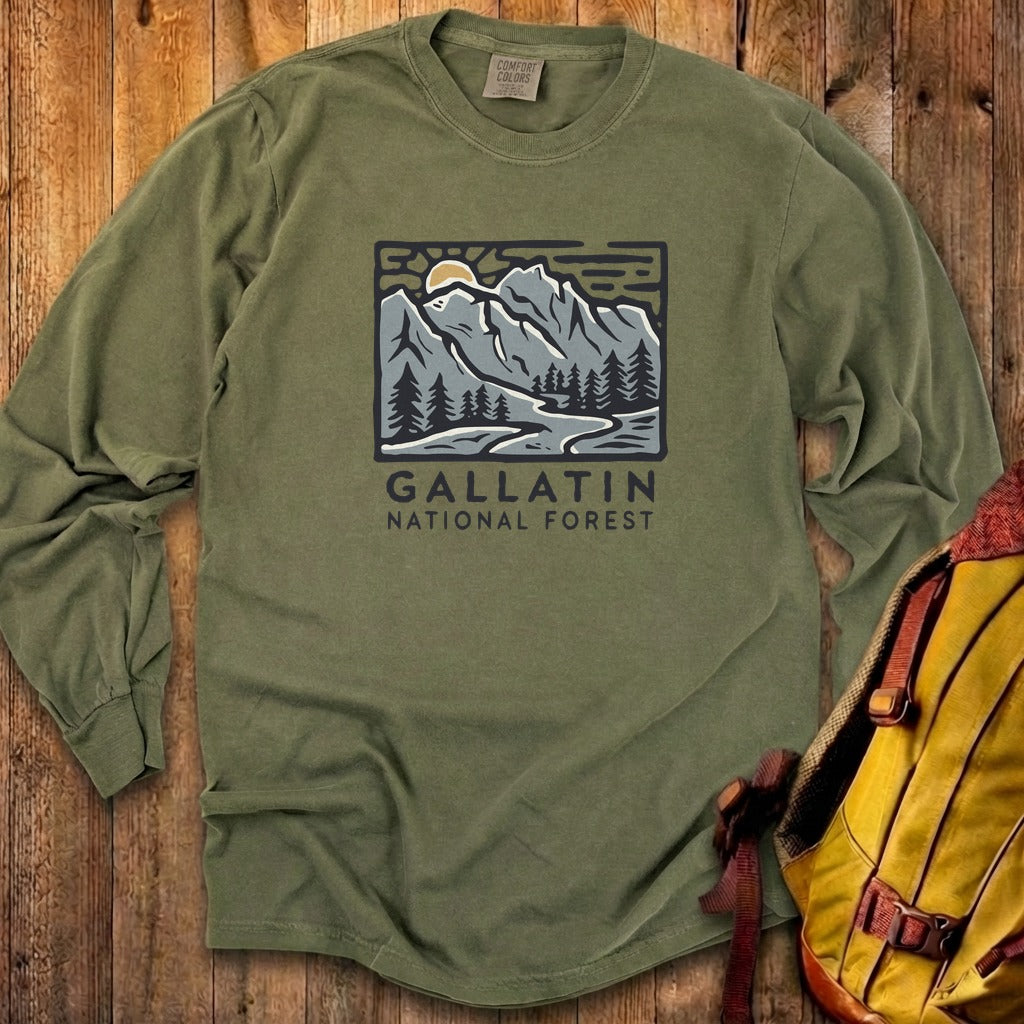 Gallatin National Forest Cotton Long Sleeve