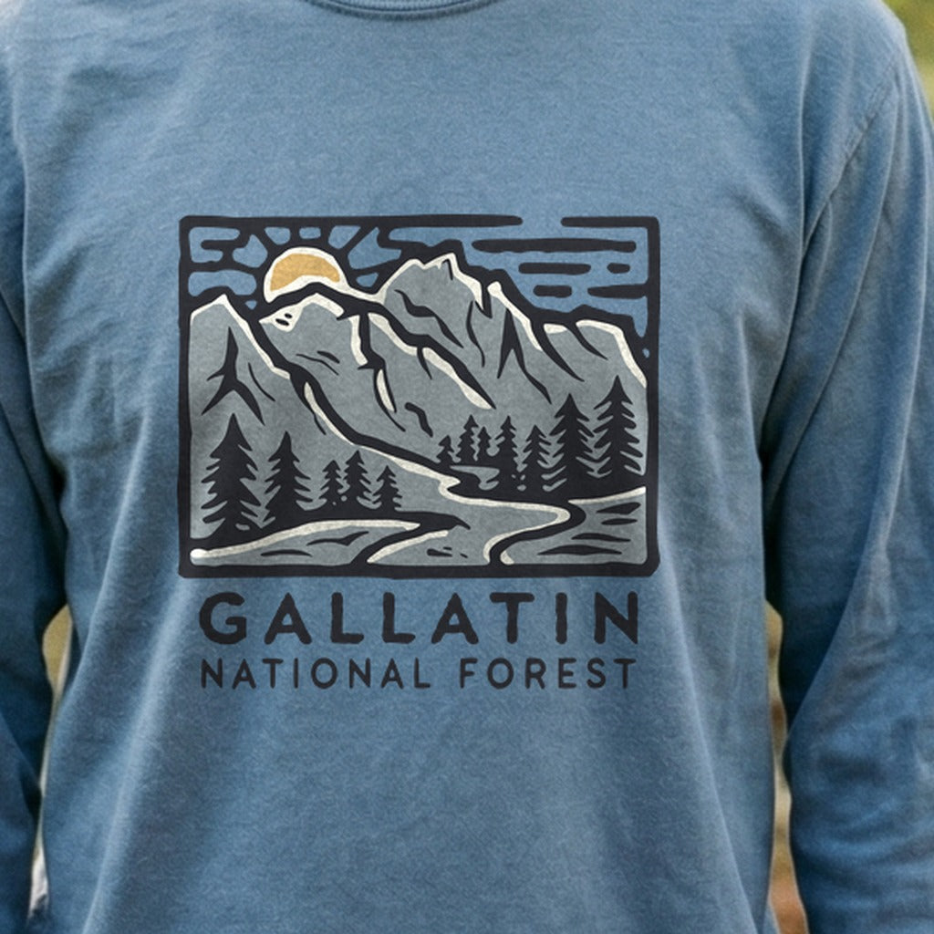 Gallatin National Forest Cotton Long Sleeve