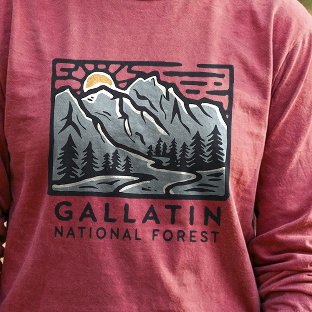 Gallatin National Forest Cotton Long Sleeve
