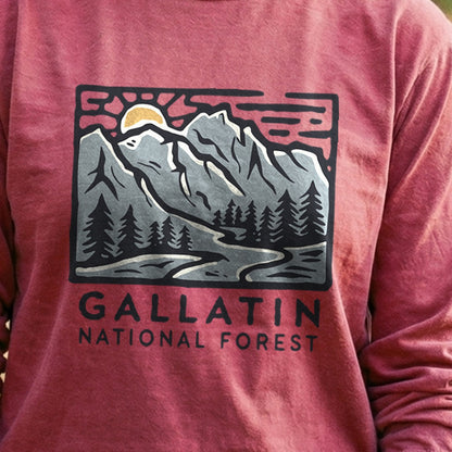 Gallatin National Forest Cotton Long Sleeve