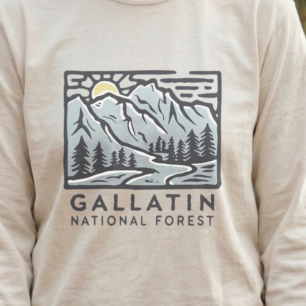 Gallatin National Forest Cotton Long Sleeve