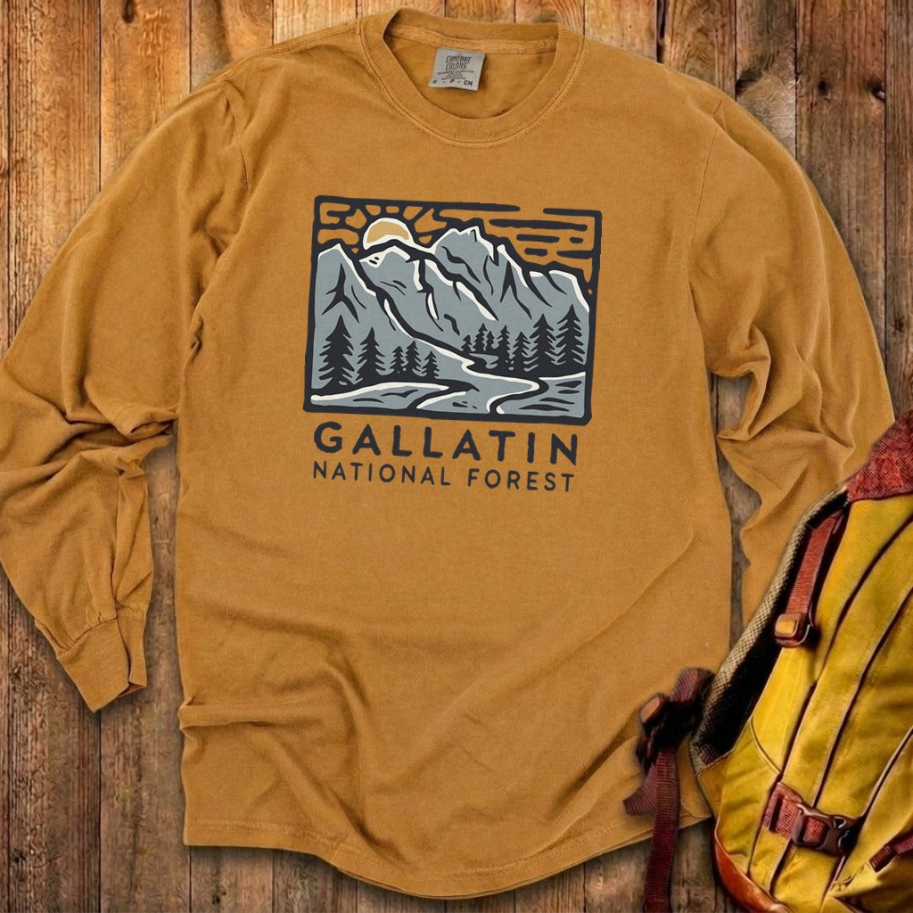 Gallatin National Forest Cotton Long Sleeve