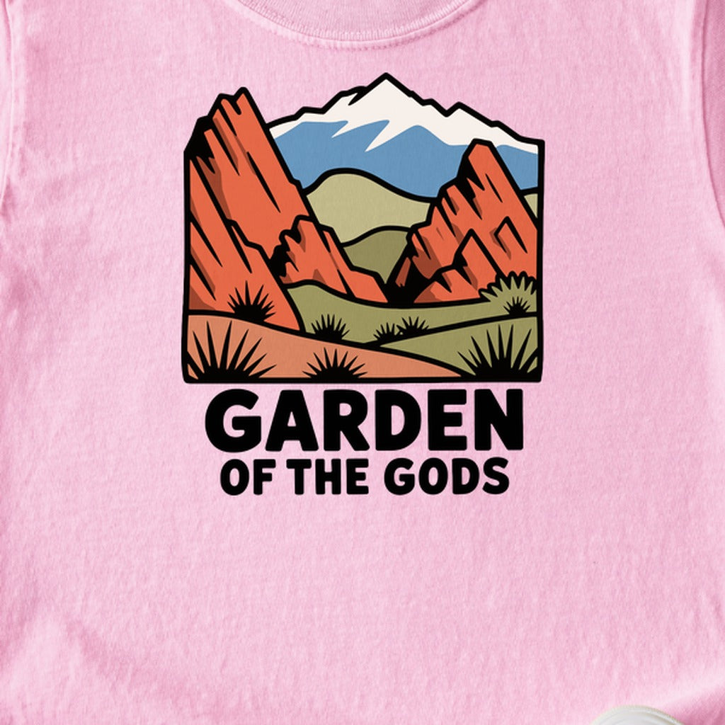 Garden of the Gods Kids Cotton T-Shirt