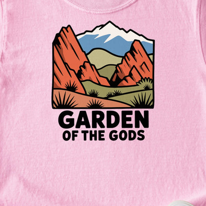 Garden of the Gods Kids Cotton T-Shirt