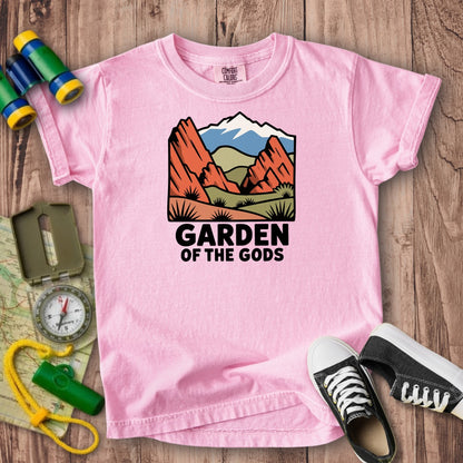Garden of the Gods Kids Cotton T-Shirt