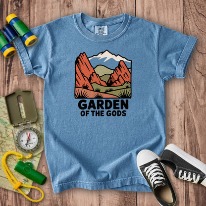Garden of the Gods Kids Cotton T-Shirt