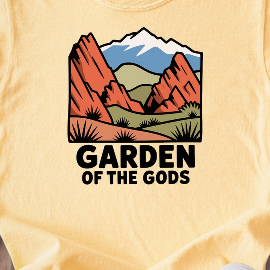 Garden of the Gods Kids Cotton T-Shirt