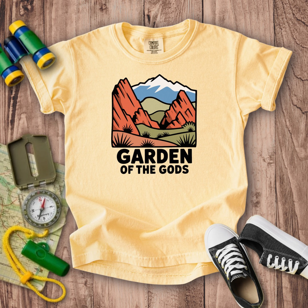Garden of the Gods Kids Cotton T-Shirt