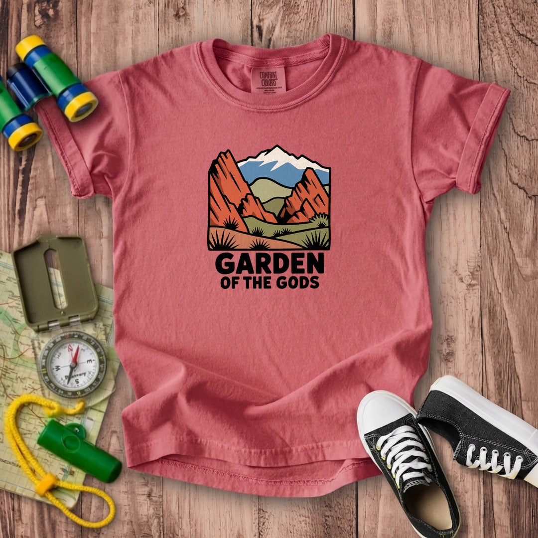 Garden of the Gods Kids Cotton T-Shirt