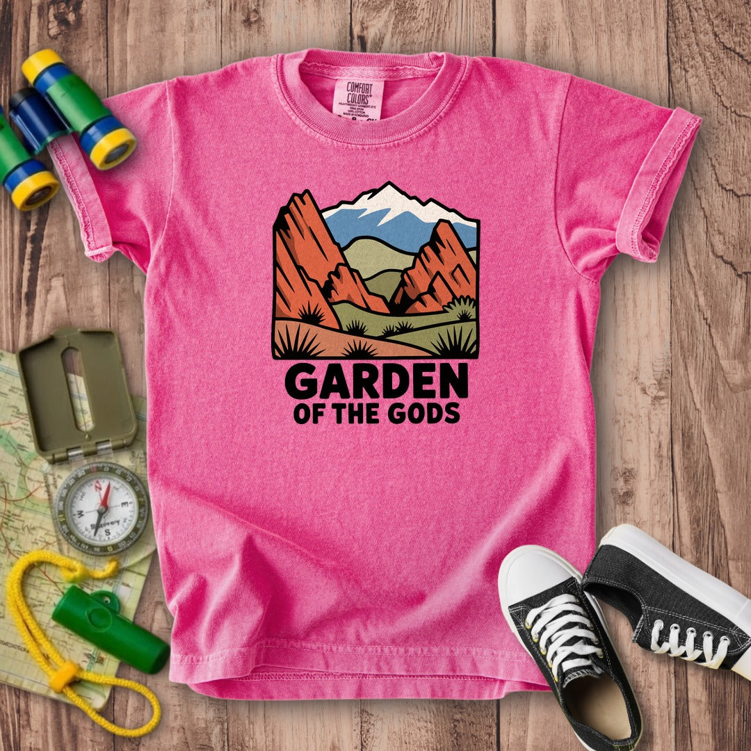 Garden of the Gods Kids Cotton T-Shirt