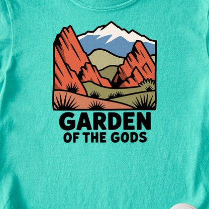Garden of the Gods Kids Cotton T-Shirt