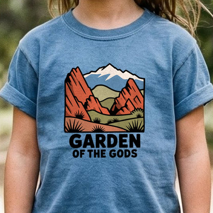 Garden of the Gods Kids Cotton T-Shirt