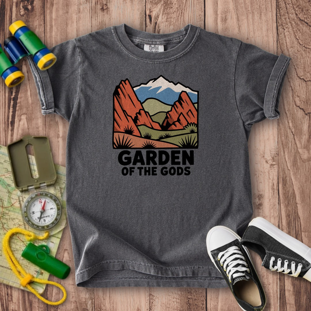 Garden of the Gods Kids Cotton T-Shirt