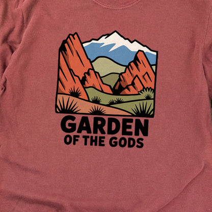 Garden of the Gods Cotton Long Sleeve