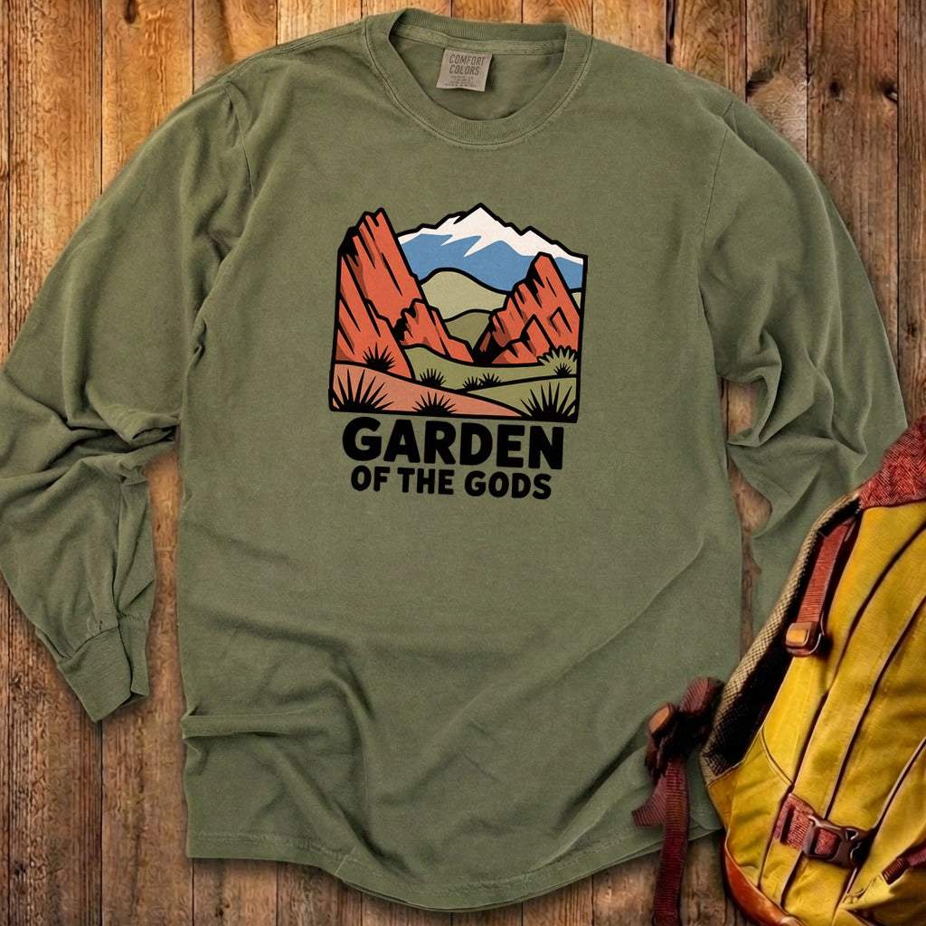 Garden of the Gods Cotton Long Sleeve