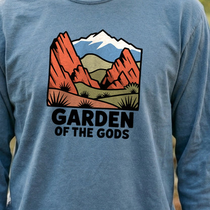 Garden of the Gods Cotton Long Sleeve